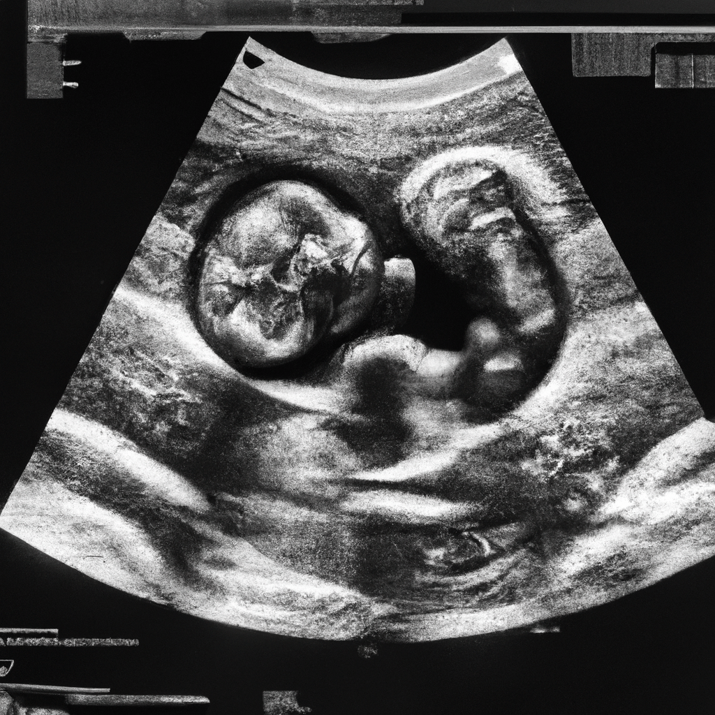 Trimester-Captivating MRI Scan Of A Baby In Womb At 31 Weeks