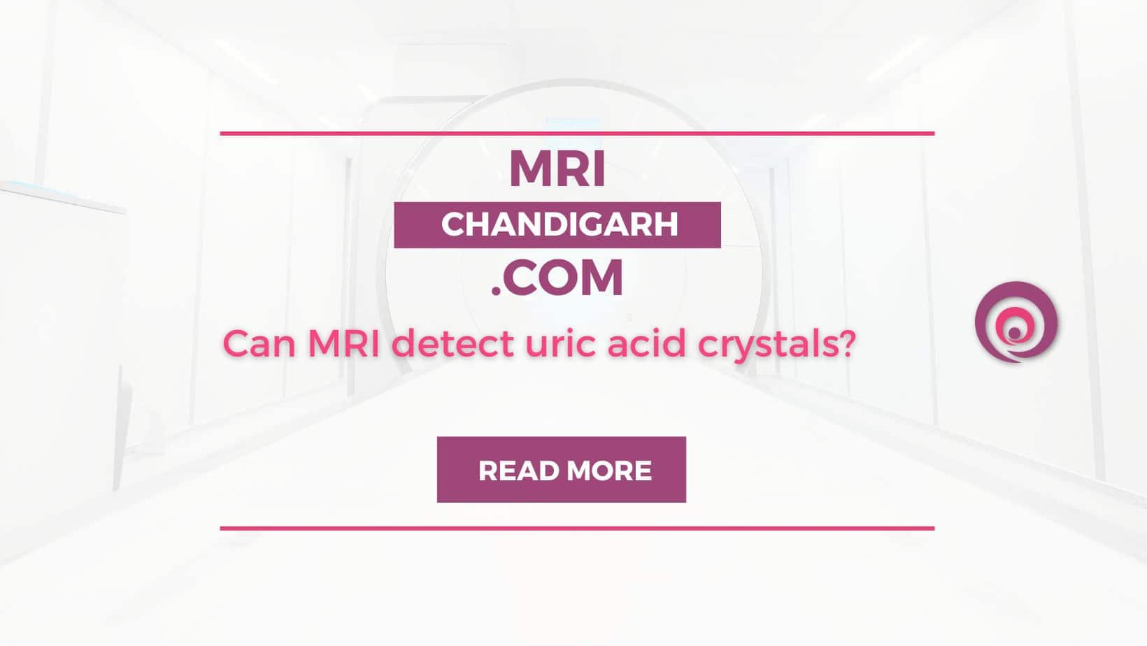 Can MRI detect uric acid crystals?