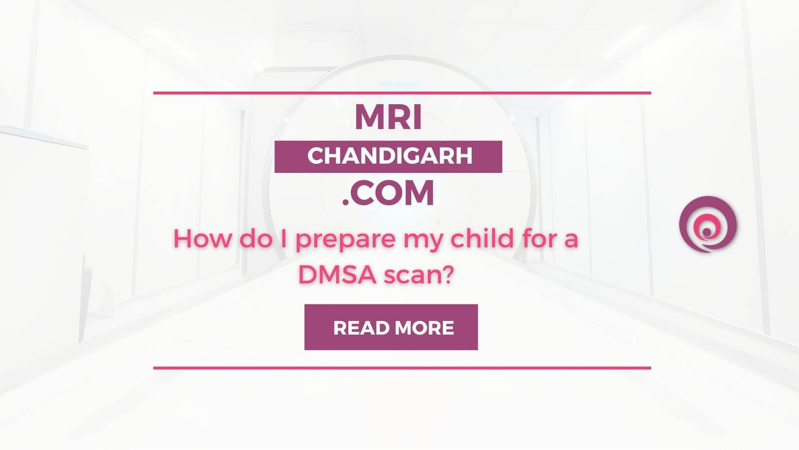 How do I prepare my child for a DMSA scan?