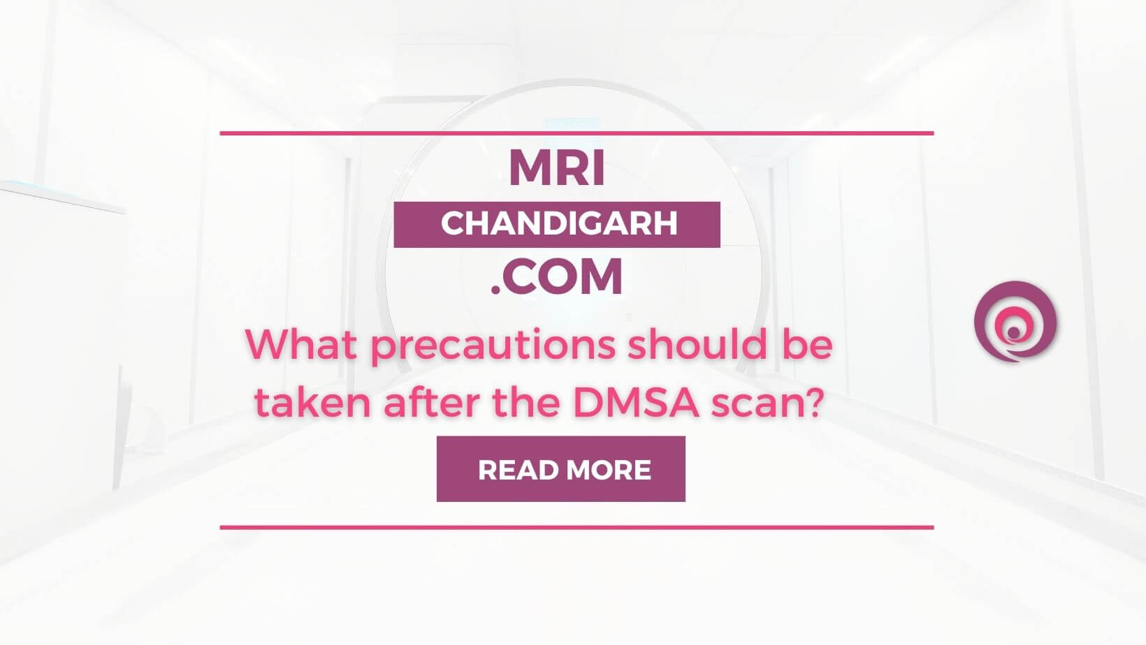 What precautions should be taken after DMSA scan?