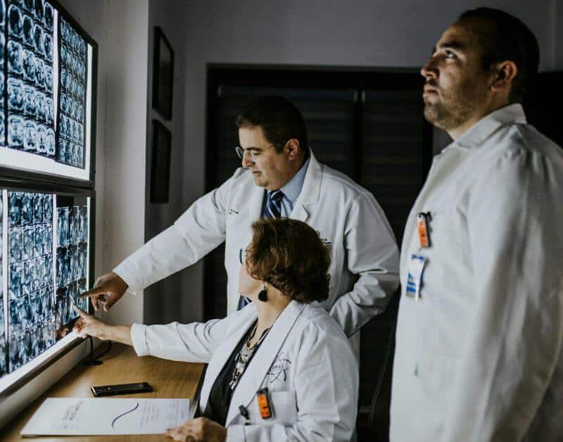 MRI scan control room with expert radiologists in Chandigarh