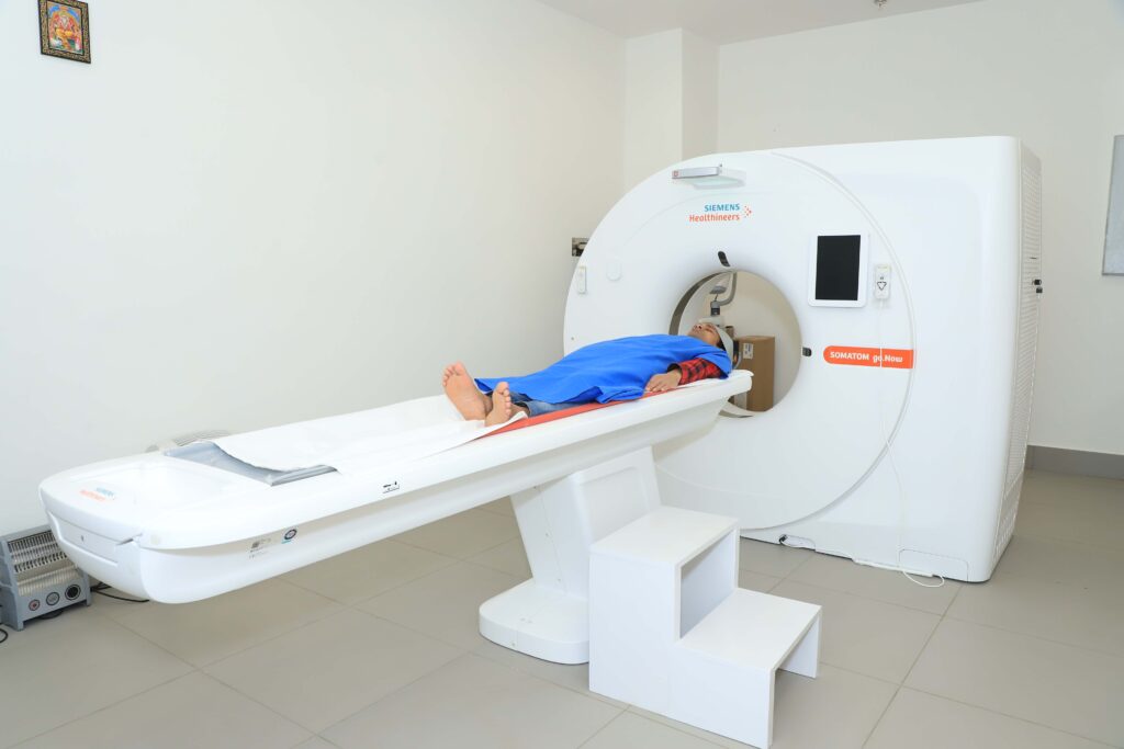 PET CT choline imaging showing metastatic lymph node tracer uptake